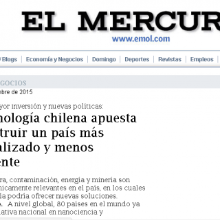 El Mercurio on Line Lunes 23 de Noviembre 2015
